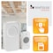 Newhouse Hardware Wireless Door Chime Kit with Remote, 250 ft. Operating Range, Push Button, 32 Chimes, White WCMB - alternate 8
